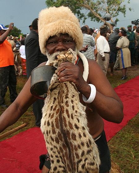 ngoniwarrior A Ngoni warrior performing a traditonal dance
