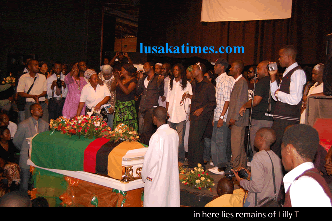 Zambia : Lily Ts Funeral in Pictures