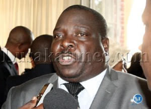 Foreign Affairs Minister Chishimba Kambwili