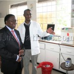 Deputy Minister of Health Dr. Patrick Chikusu