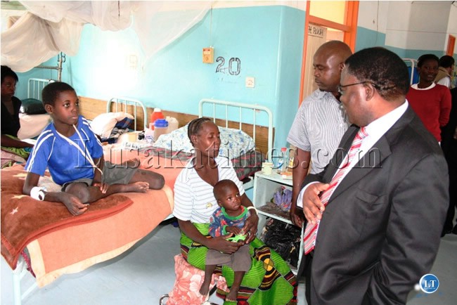 Deputy Minister of Health Dr. Patrick Chikusu11