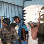 File:People in a queue for Mealie meal at National milling in kabwe