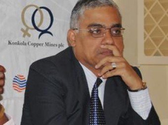 onkola Copper Mine (KCM) Chief Executive officer Kishore Kumar