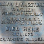 David Livingstone’s monument in Chitambo cracking