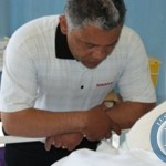 Kabwata Member of Parliament, Given Lubinda, visiting Kazimu Sata at Johannesburg's Milpark Hospital