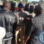 Motorists queuing for fuel in Luapula Province