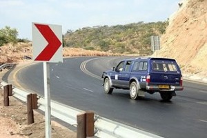 Lusaka- Chirundu road (before )