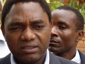 UPND president Hakainde Hichilema