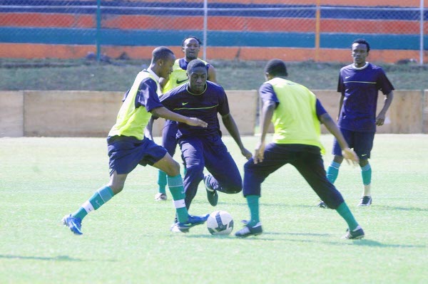 william-jacob-1 Zambia in training on June 18 at Konkola Stadium in Chililabombwe ahead of their 2010 World/Africa Cup Group C qualifier against Algeria on June 20