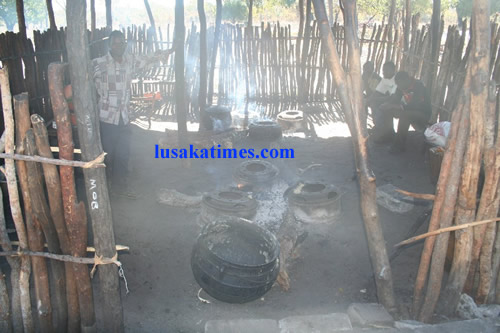 Kitchen in Mongu