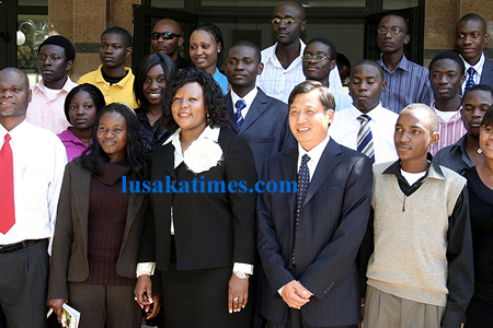 Zambian students in China safe