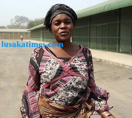of the women Maureen Mvula who has been duped out of a trading stall at the new Soweto market