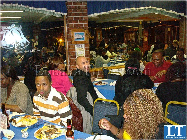 Enjoying the Food