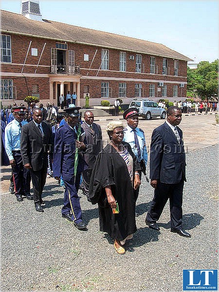 Kabwe council councillors going to take their seats before the mayoral installation in Kabwe