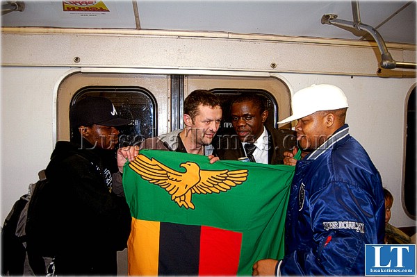 Moscow - Zambian students