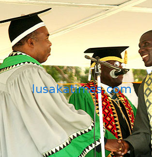 University of Zambia vice chancelor professor Stephen Simukanga