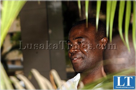 Joseph Chingangu spotted at Ridge Sun hotel before his fight against Nigerian Adewale Joseph Chingangu spotted at Ridge Sun hotel before his fight against Nigerian Adewale
