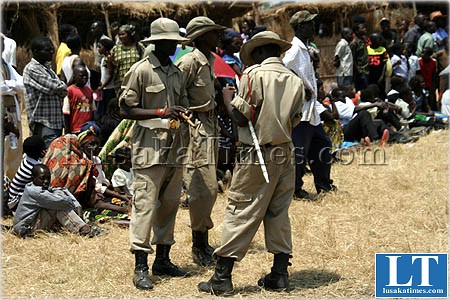 Youth Cadets keeping vigil