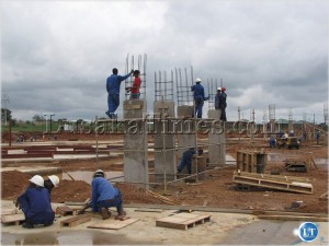 Millennium shopping mall - Ndola, Zambia - Constructions works of Emman Enterprise farming and Millennium shopping mall on the Copperbelt.