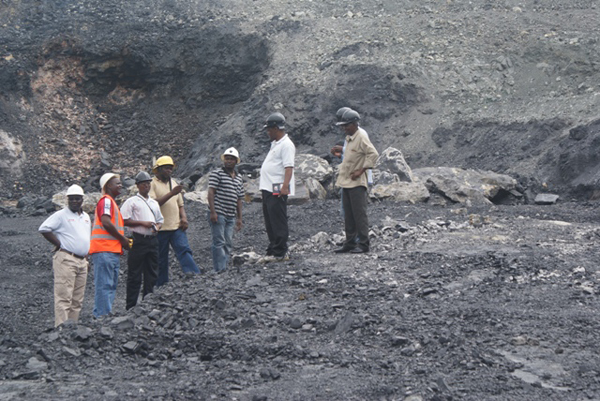 Maamba Collieries (MCL ) Coal open pit