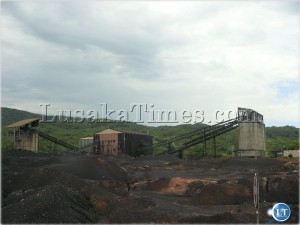 Maamba Colliries (MCL) coal processing plant
