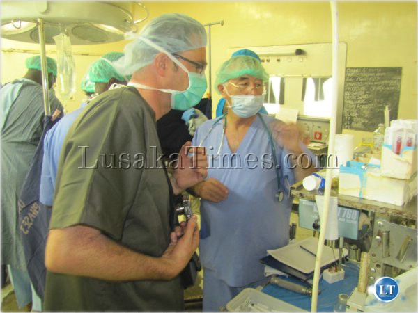 Operating theatre at UTH