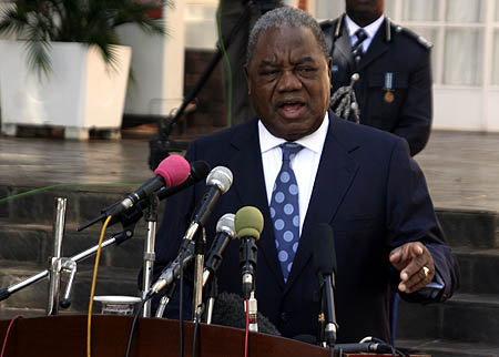 Rupiah_Banda Former President Rupiah Banda
