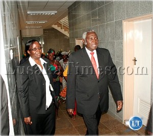 Former Speaker of the National Assembly Amussa Mwanamwambwa