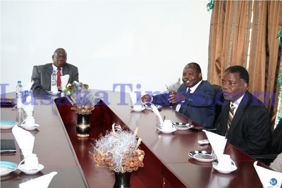 Director Central Statistical Office Mr. John Kalumbi