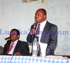 Director Central Statistical Office Mr. John Kalumbi