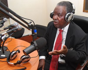Patriotic Front leader Michael Sata 