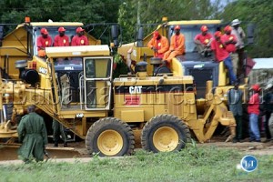 Road Construction from Mumbwa to Landless corner