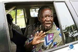 Patrotic Front leader Michael Sata