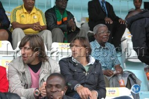FILE: Former Zambia national team Coach Dario Bonetti watching the women under 23 at Nkoloma Stadium