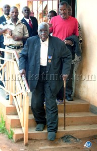  The late 92 year old, former Barotse Royal Establishment- Prime Minister Maxwell Mututwa