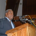 President Banda speaking at the Launch of the National development plan