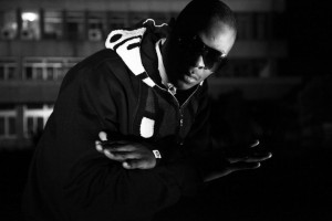 Alpha Romeo - during his music video shoot