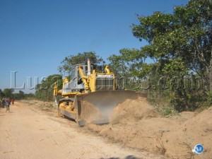 Mapepala road in Serenje district under construction Mapepala road in Serenje district under construction