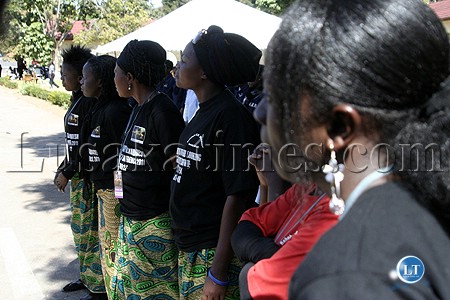 The BIGOCA church choir singing at Dr Chiluba's funeral The BIGOCA church choir singing at Dr Chiluba's funeral