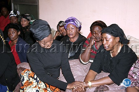 Tourism minister Catherine Namugala consoles Regina Chiluba Tourism minister Catherine Namugala consoles Regina Chiluba