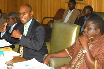 Commerce Minister Robert Sichinga Commerce Minister Robert Sichinga