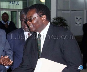 Heritage Party leader Godfrey Miyanda Heritage Party leader Godfrey Miyanda