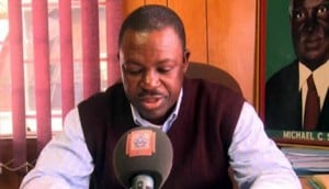 Patriotic Front Secretary General Wynter Kabimba