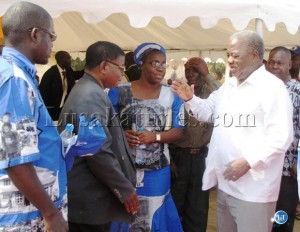 File: Rupiah Banda With Northern Province MMD Candidates