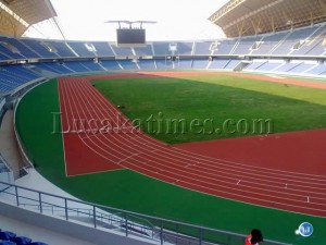The Inside view of the New Ndola Stadium