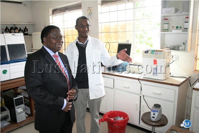 Deputy Minister of Health Dr. Patrick Chikusu