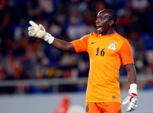 Zambia National Soccer team Goalkeeper Kennedy Mweene Zambia National Soccer team Goalkeeper Kennedy Mweene