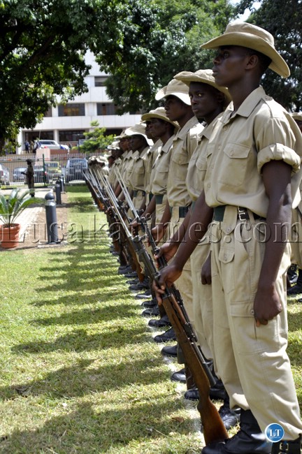 Cadets on parade Cadets on parade