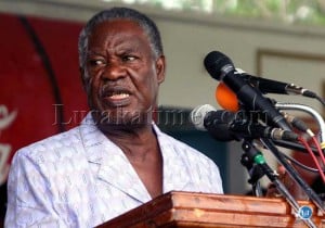 President Sata makes a speech during the International Women's Day in Lusaka President Sata makes a speech during the International Women's Day in Lusaka