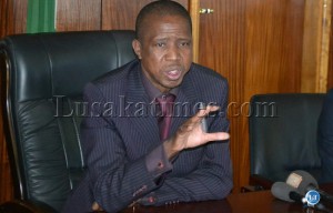 HOME Affairs Minister Edgar Lungu HOME Affairs Minister Edgar Lungu